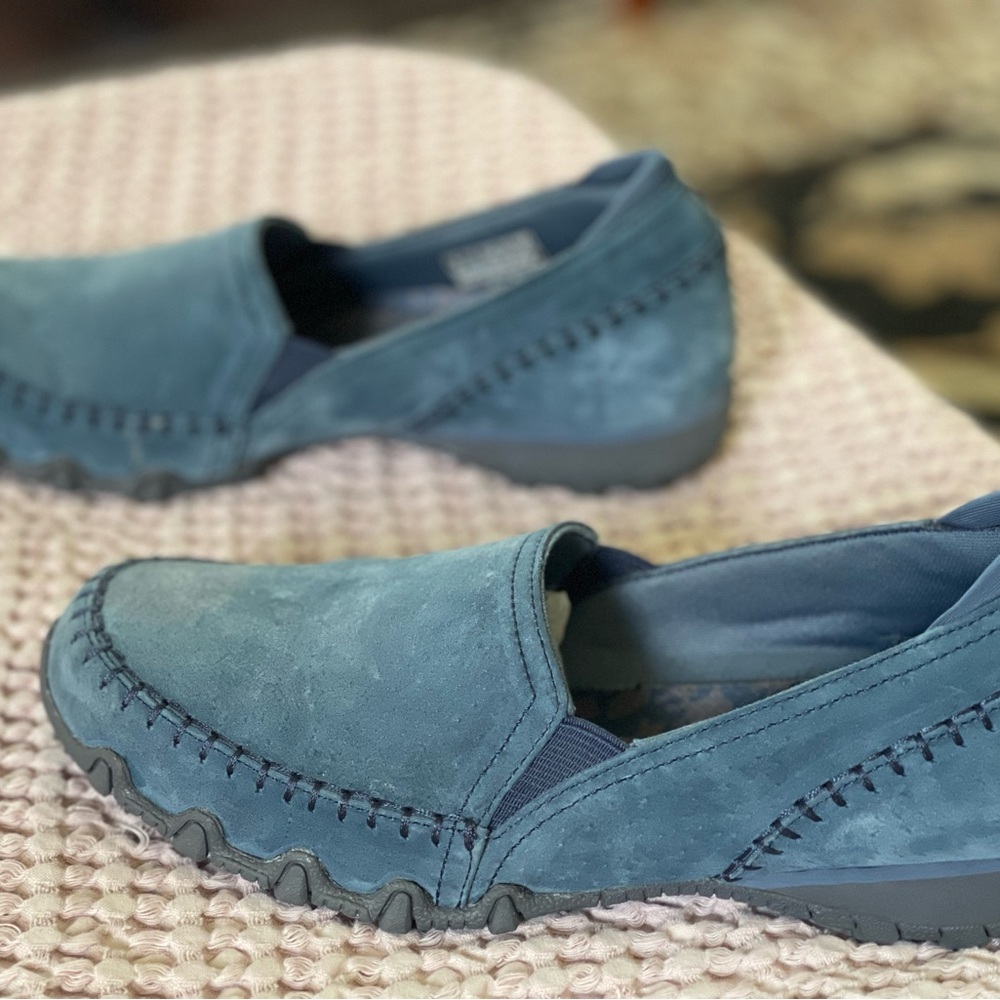 Skechers Women's Teal Slip-On Flats